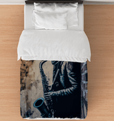 Sax It Up Duvet Cover - Beyond T-shirts